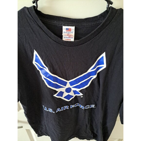 Bayside US Air Force Military Training Camp Adult Unisex Large Size T Shirt - Picture 2 of 5